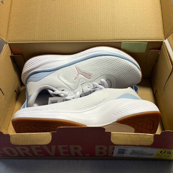 Puma Skyrocket Sneaker Women Size 6 White New - Picture 5 of 6